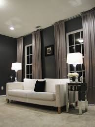 Pin By J I L L Y B A L L A N T Y N On H O M E Curtains Living Room Grey Walls Living Room Dark Walls Living Room