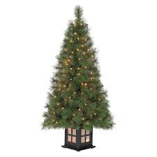 Holiday Living 4 Ft Pre Lit Scott Pine Slim Artificial Christmas Tree With 150 Constant White Clear Incandescent Lights Lowes Com Slim Artificial Christmas Trees Lowes Christmas Trees Artificial Christmas Tree
