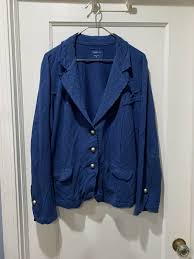 Get the best deals on custom embroidered jackets and save up to 70% off at poshmark now! Relativity 3x Blue Knit Embroidered Jacket Blazer 5781 Gem