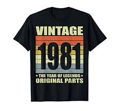 Don't just celebrate 40 — relish it with unique 40th birthday gifts and experiences that leave a lasting mark! Damenmode Von Vintage 1981 40th Birthday Gifts Gunstig Online Kaufen Bei Fashn De