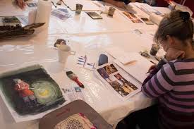 Laternenkinder Aquarellkurs Von Frank Koebsch Bei Heinr Hunicke Laterne Lied Malreisen Workshop