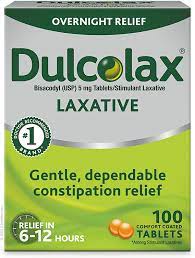 If you feel dizzy or thirsty . Amazon Com Dulcolax Overnight Relief Laxative For Gentle Constipation Relief Bisacodyl 5 Mg Tablets 0 Comfort Coated 100 Count Health Household