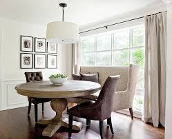 Put together a dining room set that expresses your style, or stop by a design center and let an ethan allen designer put one together for you. Dazzling Expandable Round Dining Table Mode Seattle Traditional Dining Room Decoration Ideas With Eclectic Dining Room Dining Room Banquette Dining Room Trends