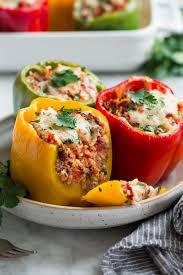 Stuffed Peppers Cooking Classy Stuffed Peppers Peppers Recipes Stuffed Green Peppers