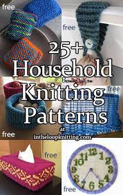 These are such a quick knit and a great way to use up leftover yarn. Household Knitting Patterns In The Loop Knitting