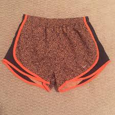 Black And Orange Nike Shorts Pin On Fitness