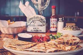 It is a creamy dressing but not just a mayonnaise. Shrimp Quesadilla Picture Of Cabo Fish Taco Baja Seagrill Charlotte Tripadvisor