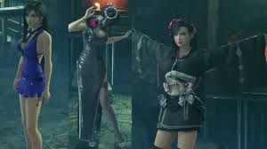 You will see tifa in the selected dress in chapter 9 of the game. How To Unlock All 9 Dresses In Final Fantasy 7 Remake Gamer Tweak