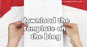 father s day tie card craft for kids free template