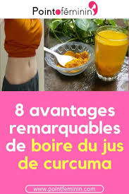 8 Avantages Remarquables De Boire Du Jus De Curcuma Jus Curcuma Remede Nautrel Sante