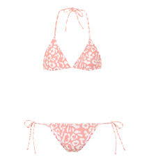 Exclusive To Mytheresa Love Triangle Leopard Print Bikini