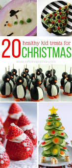 Cute santa, snowman, wreaths and christmas tree appetizer ideas. 20 Healthy Christmas Kids Snacks In The Kids Kitchen