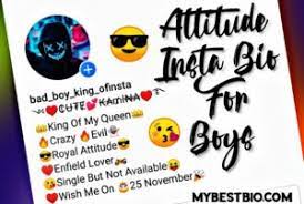 100 Best Instagram Bio For Boys Stylish Attitude Bio For Insta 2022 Mybestbio