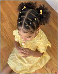35 Quick And Trendy Hairstyles With Rubber Band For In 2021 Kids Curly Hairstyles Hair Styles Natural Hair Styles
