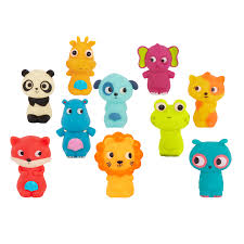 Pinky Pals Crew | Animal Finger Puppets | B. toys