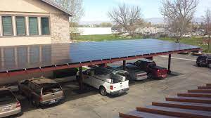 Solar Carport Idaho Pascal Steel Buildings
