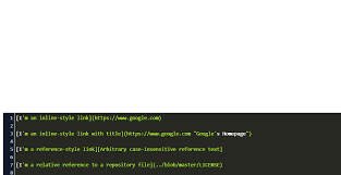 Underline Git Markdown Code Example
