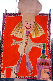 Mas Tamanos Kids Art Flickr Intercambio De Fotos Restaurant Themes Art For Kids First Grade Art
