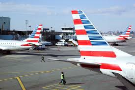 at LaGuardia Airport ...