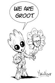 How to draw patrick star | spongebob squarepantsdraw so cute. Colin On Twitter Just Wanted To Say I Love Your Drawing Of Groot He Looks To Cute