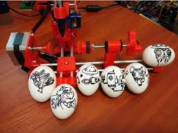 Eggbot Or Robot Easter Eggs By Trigubovich Thingiverse 3d Printing Machine 3d Printer Machine Drawing Machine