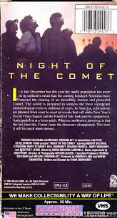 Night of the Comet | VHSCollector.com