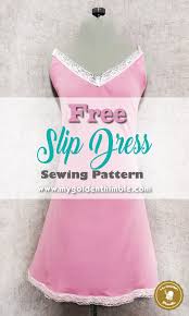This category is a shortcut to all the free multisized printable free pdf sewing patterns available on my site. The Free Dress Slip Pattern And Tutorial You Ll Definitely Love