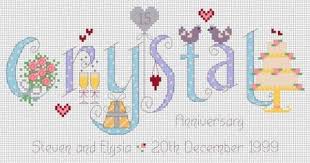 Check spelling or type a new query. Crystal Anniversary Cross Stitch Kit Wedding Cross Stitch Cross Stitch Kit Cross Stitch