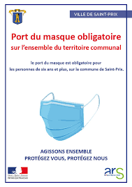 Toucharger vous propose de télécharger une affiche personnalisable correspondant à cette obligation. 2020 11 Affiche Port Du Masque Obligatoire Bienvenue Sur Le Site De La Ville De Saint Prix