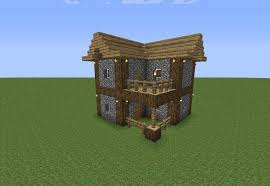 It has two stories with multiple rooms. Easy Make Minecraft House Pinterest Home Plans Blueprints 64015