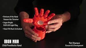 Check spelling or type a new query. Some Lucky Kid Will Get To Wear This Incredible 3d Printed Iron Man Prosthetic Hand Solidsmack