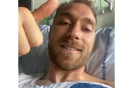 Eriksen recently collapsed on the field against finland during the current euro cup. I M Fine Denmark S Eriksen Greets From Hospital Bed Dtnext In