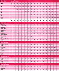 classique bra size chart size chart for leisure forms and