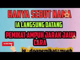 Amalan Ampuh Memikat Wanita Youtube Doa