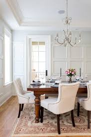 Nailhead Dining Room Chairs Dining Room Traditional With Nailhead Trim Dining Chairs Dining Room Chairs Ext Trendy Dining Room White Paneling Wall Trim Molding