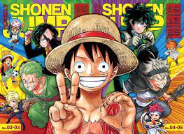Weekly Shonen Jump Issue Covers Combined 2016 02 03 04 05 Manga Shonen Weekly Shonen Manga Covers Aesthetic