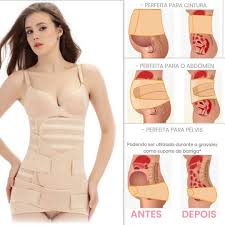 Cinta Pos Parto Mais Desejada No Momento Tres Cintas Super Confortavel Permitindo Compressao Da Cesarea
