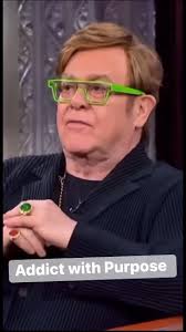 Elton John shares about fame and using drugs. He found sobriety in 1990.  #wedorecover #onedayatatime #recovery