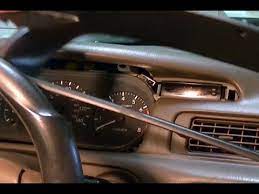 Recently the lights on the instument panel have started going out. 1997 Toyota Camry Dashboard Instrument Panel And Lighting Remove Replace Youtube