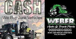Buy discount auto parts online today! Junk Cars Nh Metal Recycling Nh Junk Trucks Nh Ma Me Weber Auto Truck Parts
