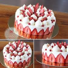 Mon Fraisier Adore Les Delices De Oumi Recette Fraisier Gateaux Et Desserts Patisserie
