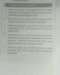 Maybe you would like to learn more about one of these? 1 Masa Demokrasi Terpimpin Diwarnai Dengan Berbagai Penyimpangan Dalam Pemerintah Jelaskan Brainly Co Id