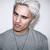 Platinum Hair Men Dark Skin
