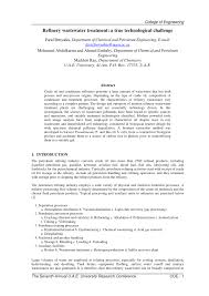 Vegetable oils are also used to make biodiesel, which can be used like conventional diesel.some vegetable oil blends are used in unmodified vehicles but straight vegetable oil, also known as pure plant oil, needs specially prepared vehicles which have a method of heating the oil to reduce its viscosity. Pdf Refinery Wastewater Treatment A True Technological Challenge