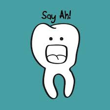 Say Ah Sticker By Annie Mathews White 3 X3 In 2020 Cute Stickers Art Prints Dental Life