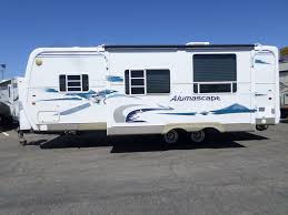 It is fully self contained and has lots of storage space. Rv For Sale 2005 Holiday Rambler Alumascape 27sks Bumper Pull Travel Trailer 28 In Lodi Stockton Ca Lodi Park And Sell