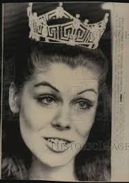 1972 Press Photo Laurel Lea Schaefer, Miss America, in Columbus, Ohio