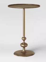 .table,nightstand/small tables for living room,accent tables,side table for small spaces. Londonberry Turned Accent Table Small Brass Threshold Metal Accent Table Contemporary Accent Tables Metal End Tables