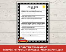 Use a music streaming app like spotify and open up a popular playlist. Car Trivia Etsy