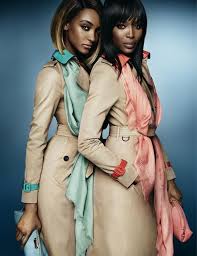 Naomi Campbell and Jourdan Dunn Star in Burberry's Spring '15 Campaign |  Jourdan dunn, Fashion, Burberry trench